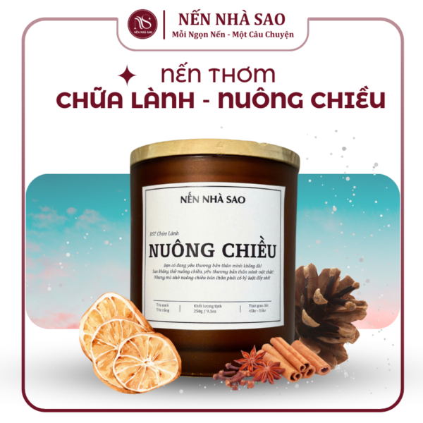 Nến Thơm BST Chữa Lành Nến Nhà Sao, Nến Hương Nuông Chiều