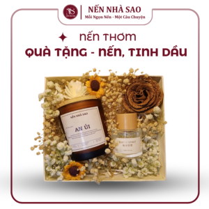 Quà Tặng Nến Thơm – Set Quà Nến Thơm, Tinh Dầu Thơm