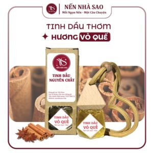 Tinh Dầu Thơm Treo Ô TÔ NNS Vỏ Quế