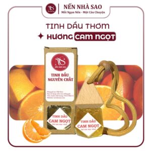 Tinh Dầu Thơm Treo Ô TÔ NNS Cam Ngọt