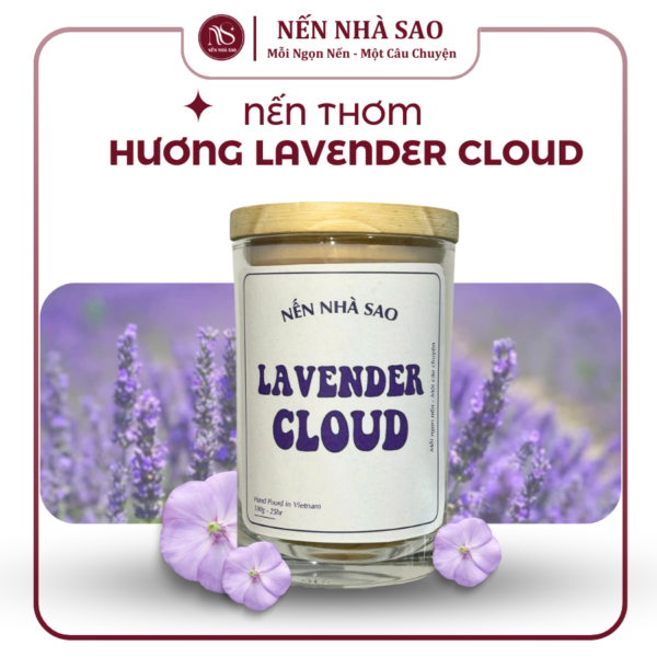 Nến Thơm Cao Cấp Lavender Cloud