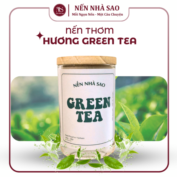 Nến Thơm Cao Cấp Green Tea