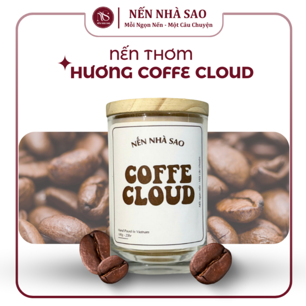 Nến Thơm Cao Cấp Coffee Cloud