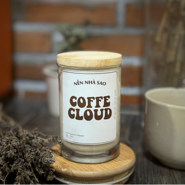 Nến Thơm Cao Cấp hương Coffee Cloud