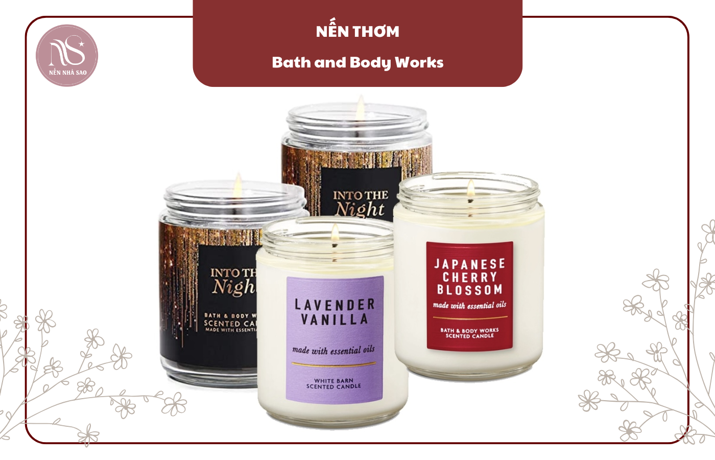 Nến thơm Bath and Body Works