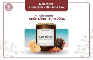 Nến thơm chữa lành - Nến Nhà Sao - nến thơm thư giãn