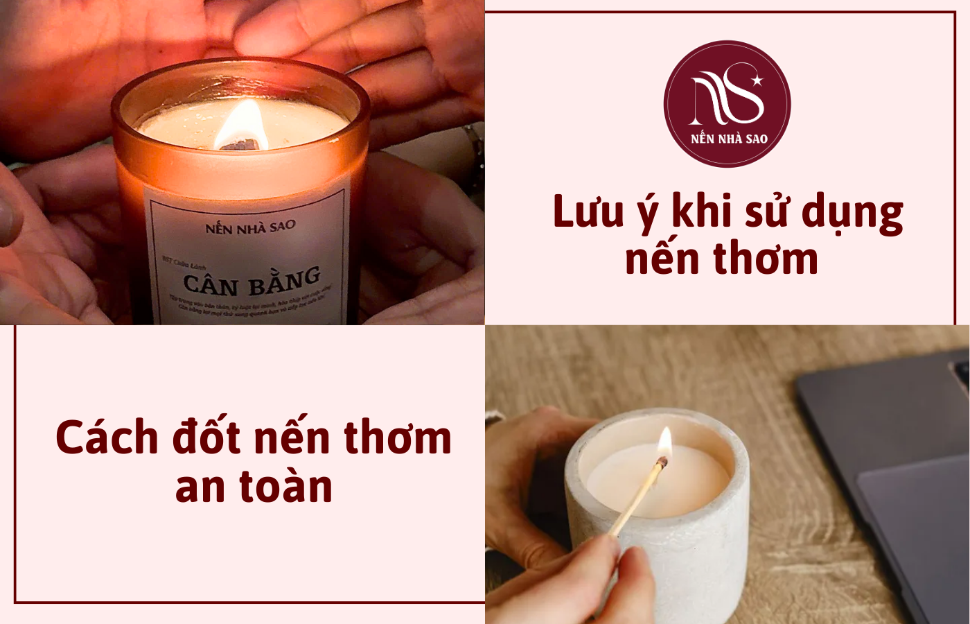 Nến thơm có tác dụng gì? những lưu ý khi sử dụng 