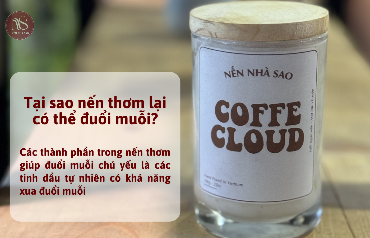 Tại sao nến thơm lại có thể đuổi muỗi?