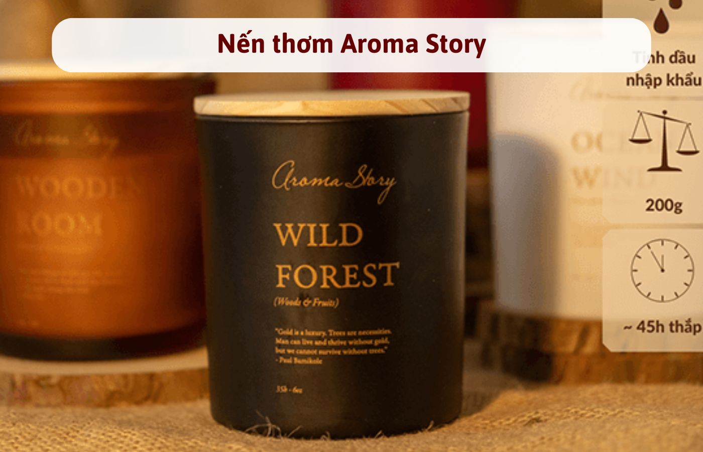 Aroma Story - shop bán nến thơm TPHCM được yêu thích nhất